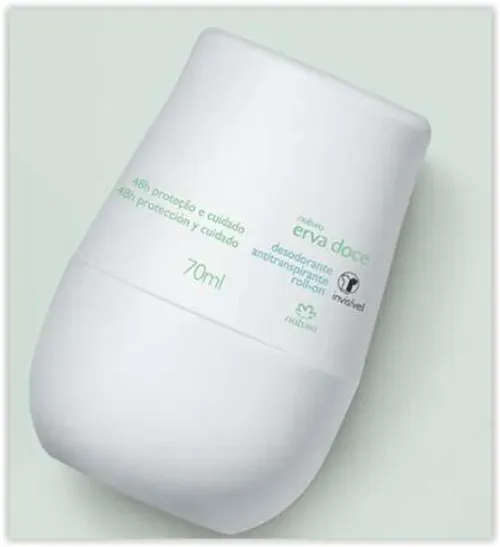 Desodorante Antitranspirante Roll-On Erva Doce